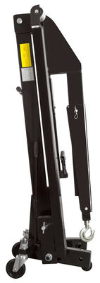 Red Double Pump Folding 1Ton Engine Hoist And Stand