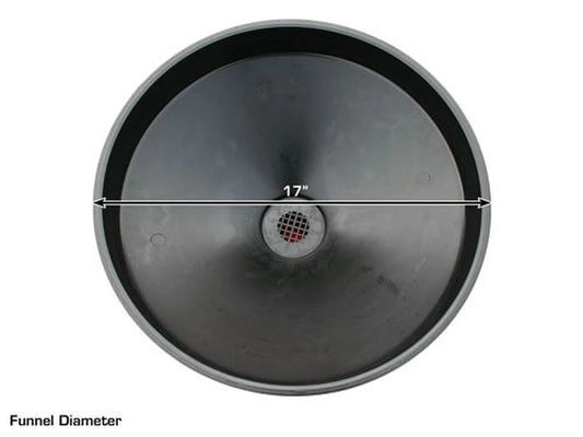 Plastic Upright Adjustable 8 Gallon Waste Oil Drainer